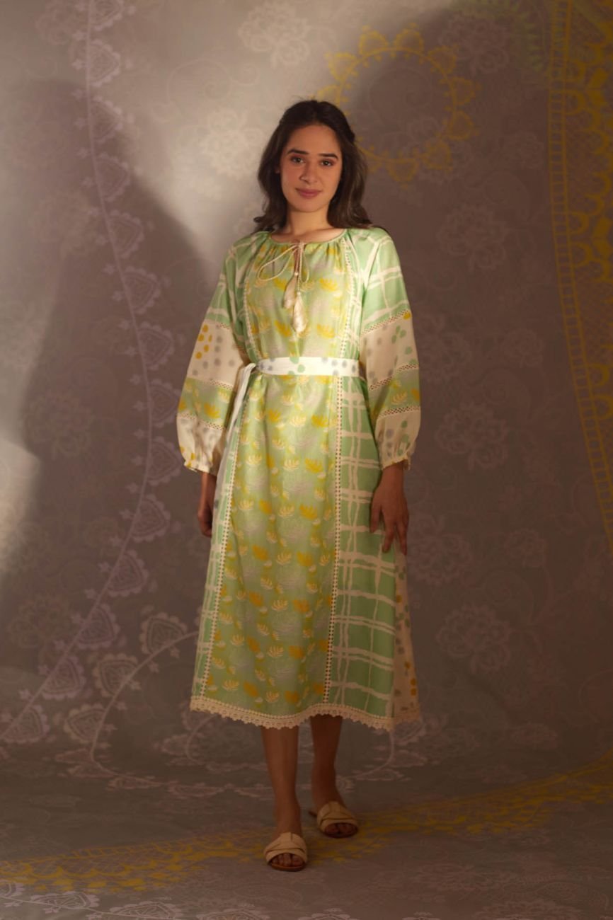 Yellow Zara Kurta Dress