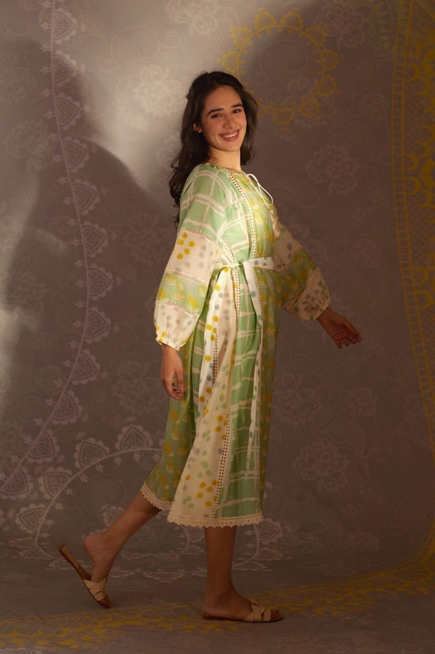 Yellow Zara Kurta Dress - Image 3