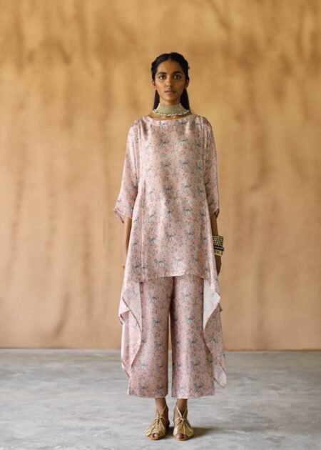 Peach Melon Hanky Tunic